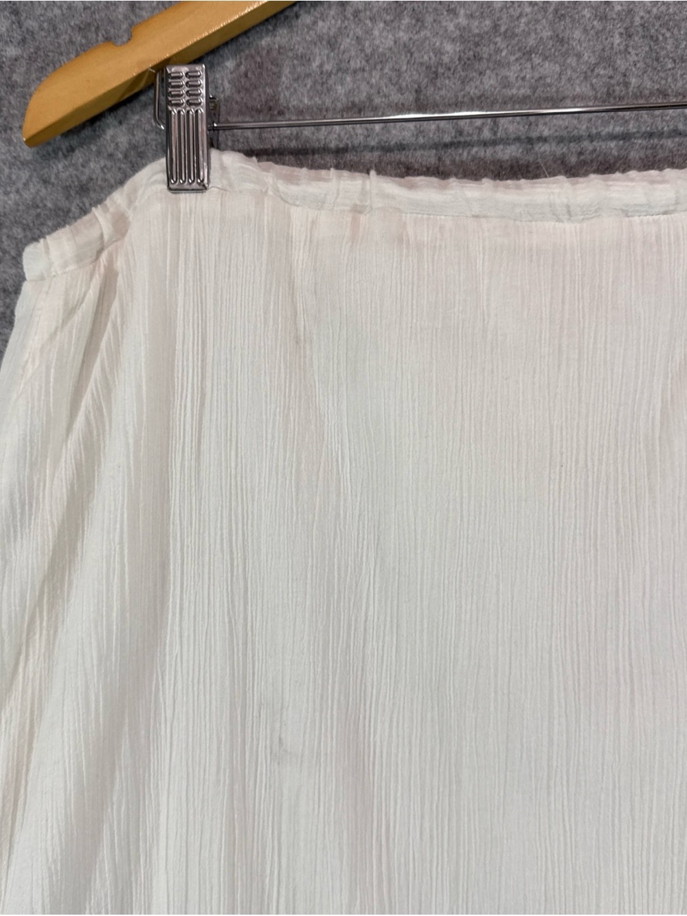 Eddie Bauer Maxi Skirt - Womens S - White Cream Bohemian Hippie Cottagecore - Picture 10 of 13